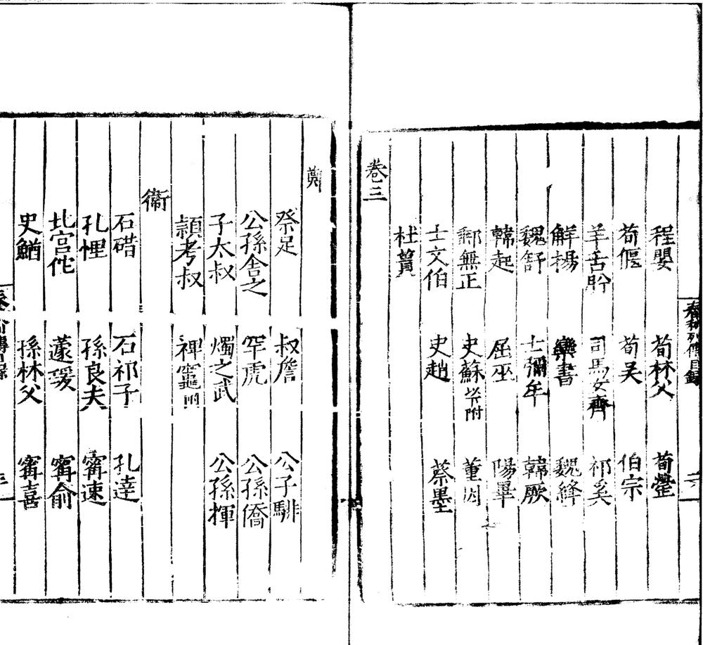 _春秋列传五卷__