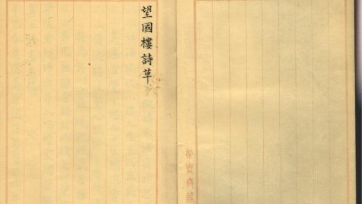 _望国楼诗草二卷__