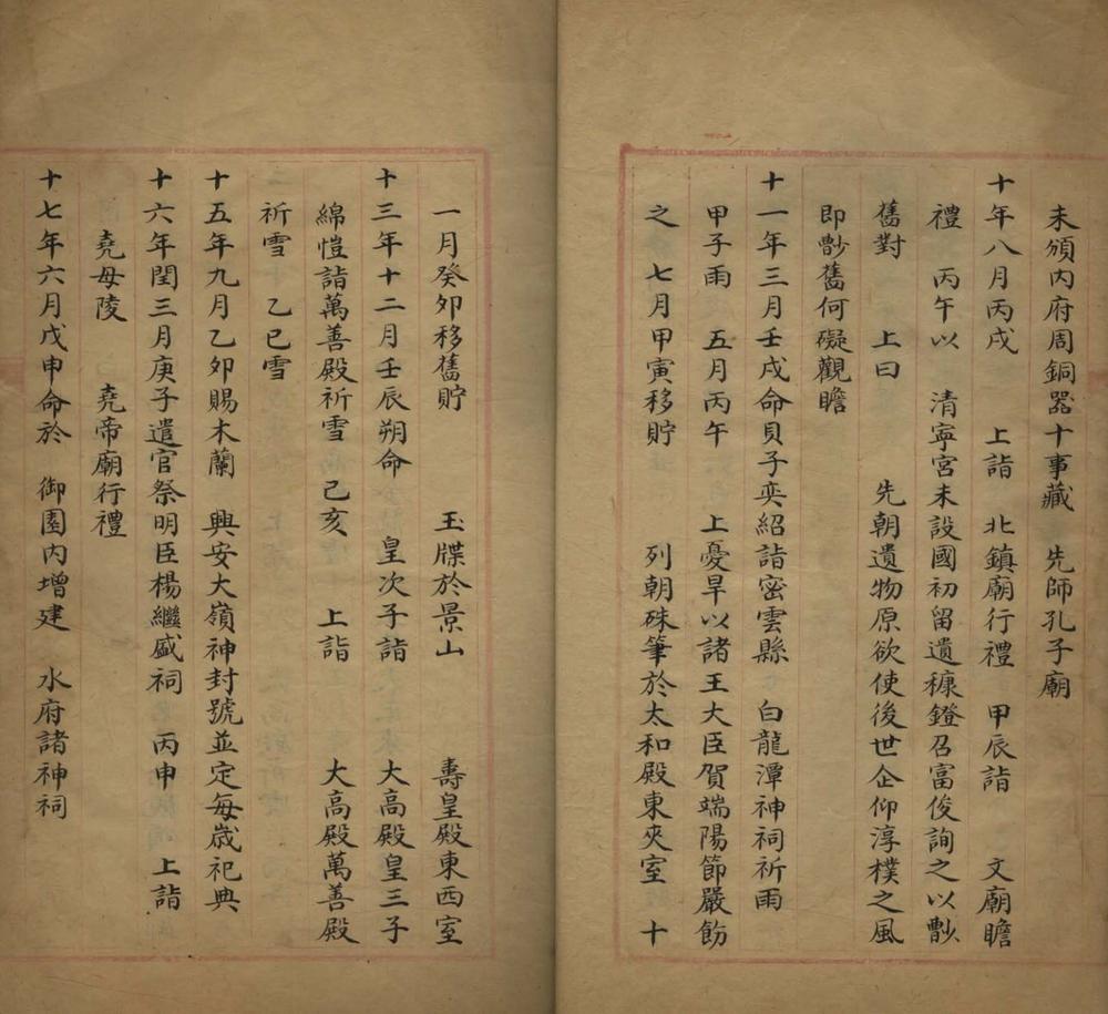_本纪书法不分卷__