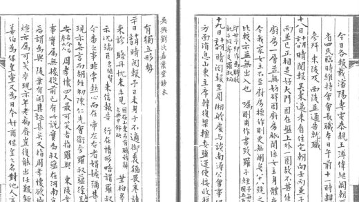 _求恕斋日记不分卷_part___