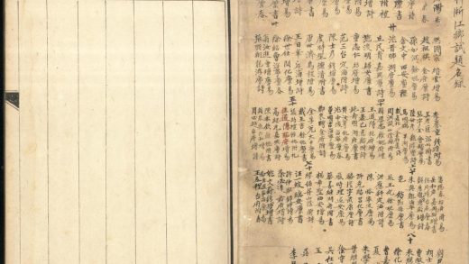 _浙江辛卯科同年序齿总録一卷__
