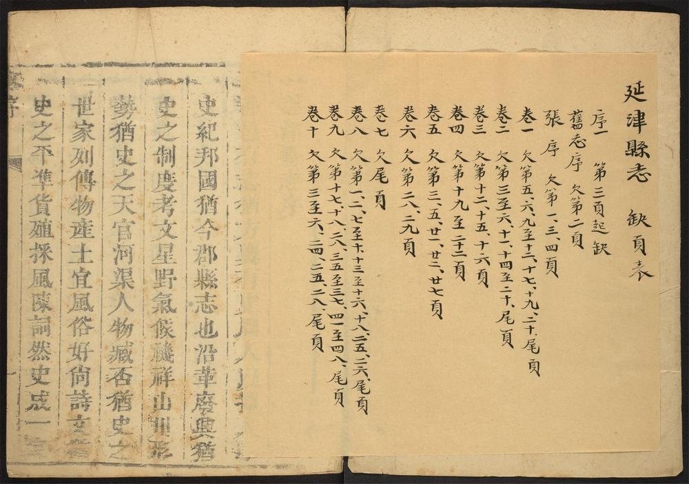 _延津县志_v.目录seq.，卷一--二__