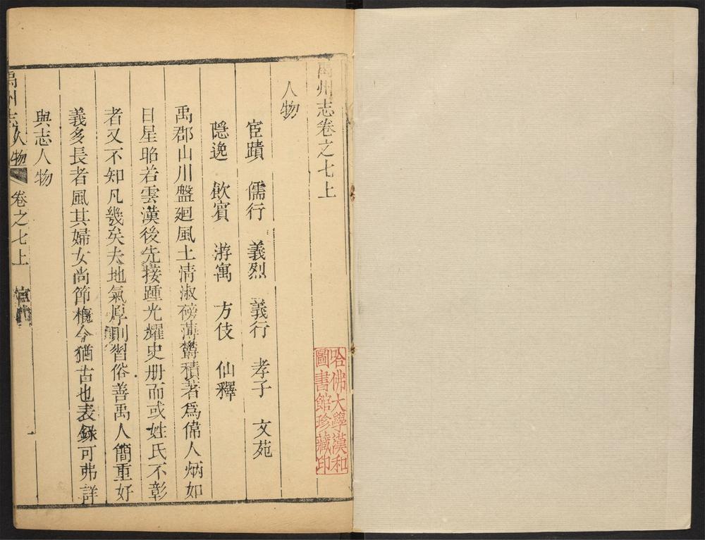 _禹州志_v.卷七上__ _禹州志_v.卷七上__