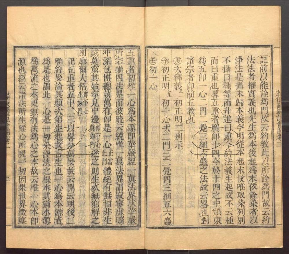 -大乘起信論疏筆削記會閱十卷-第二册__ -大乘起信論疏筆削記會閱十卷-第二册__