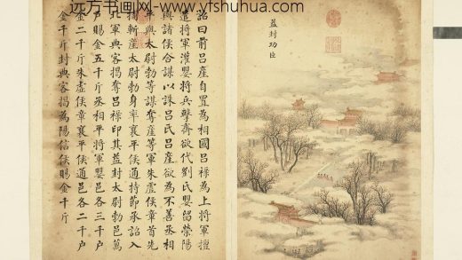 清允禧墨妙珠林（辰）册-益封功臣