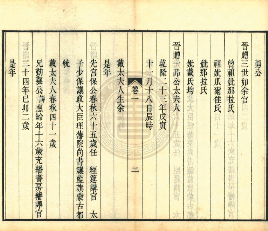 _懋亭自定年譜_四卷__ _懋亭自定年譜_四卷__