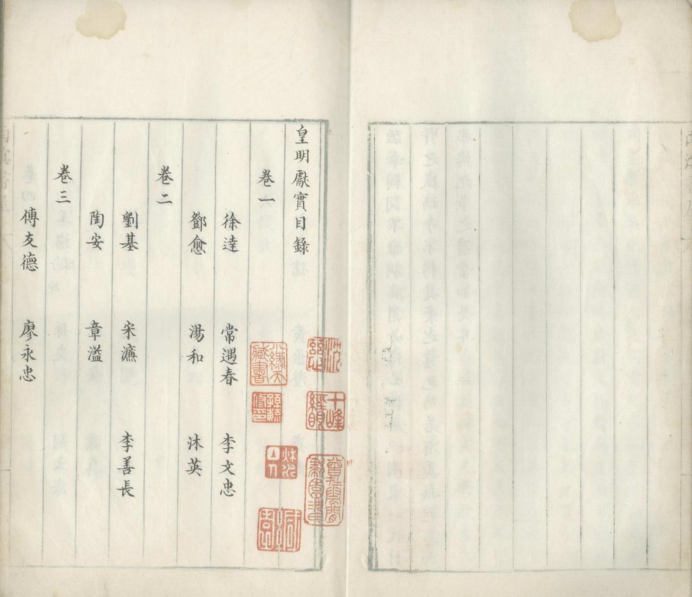 _皇明献实四十卷__