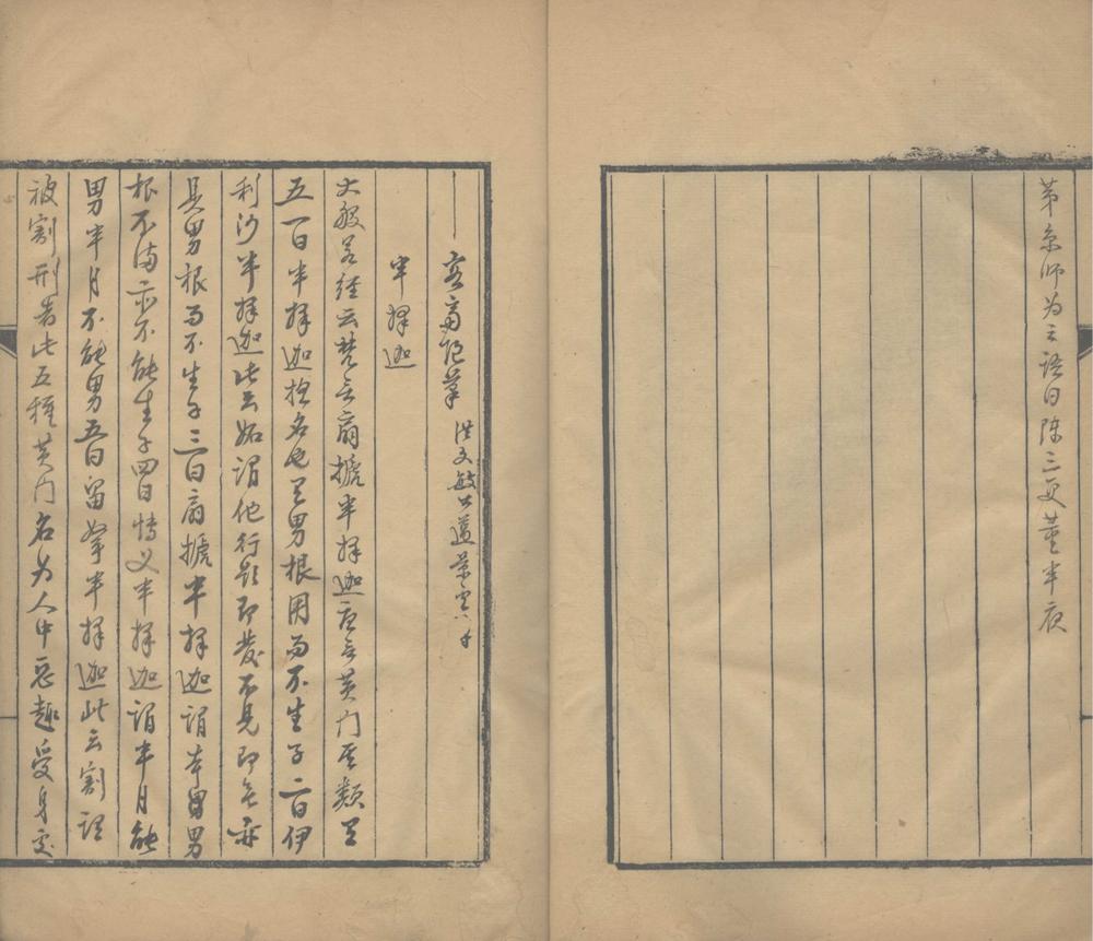 _秦敦夫笔録二卷__
