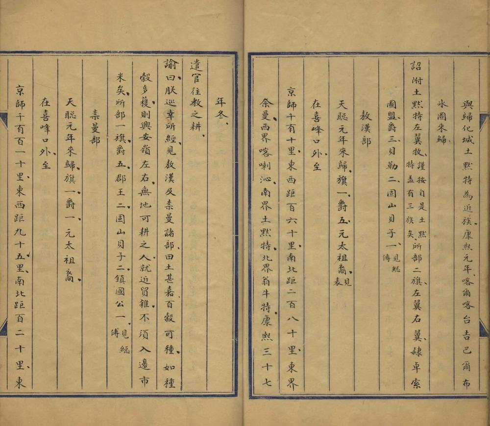 _蒙古诸部述一卷__