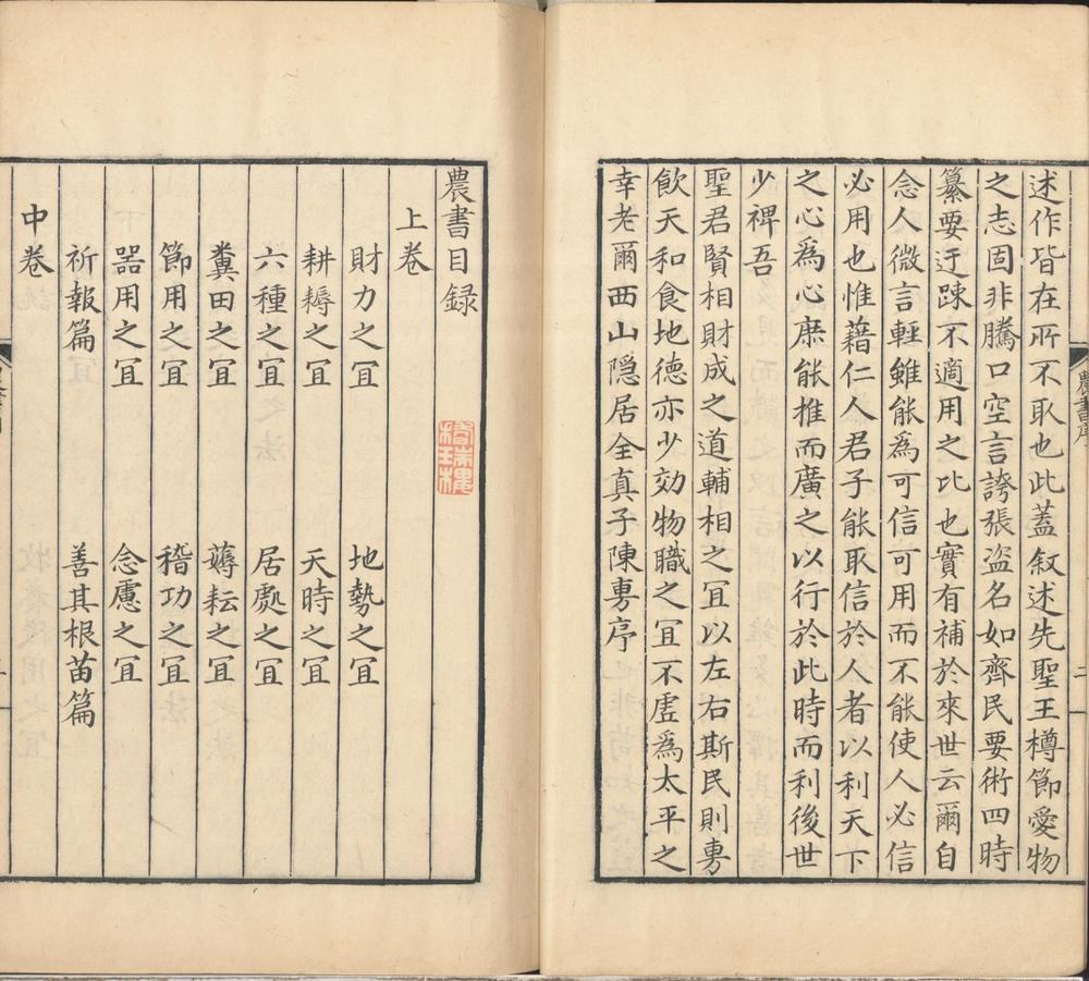 _农书三卷蚕书一卷于潜令楼公进耕织二图诗一卷__