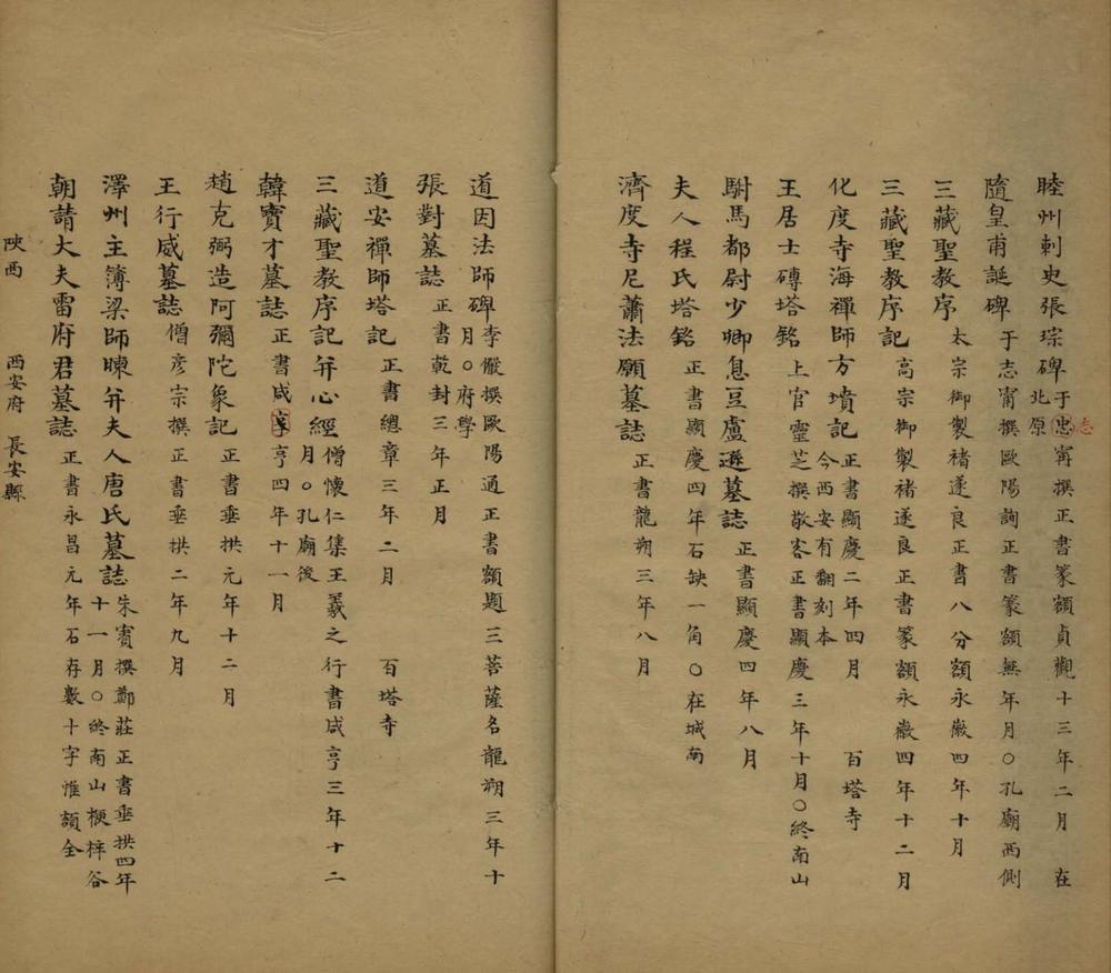 _陕西得碑记不分卷__