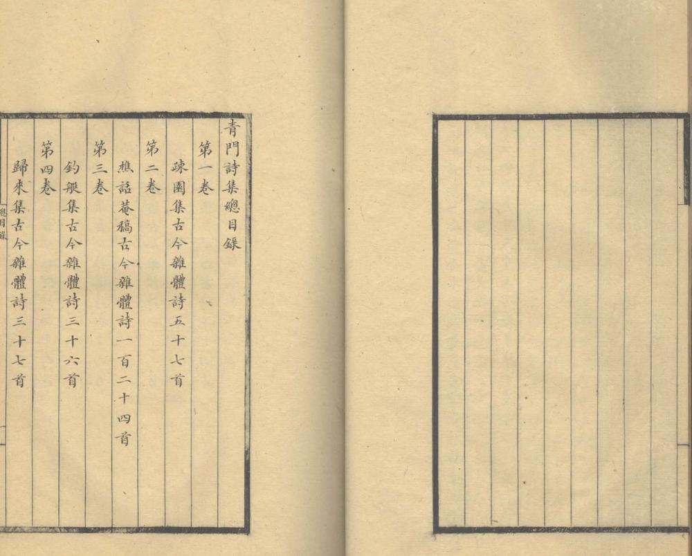 _青门诗集十二卷_version___