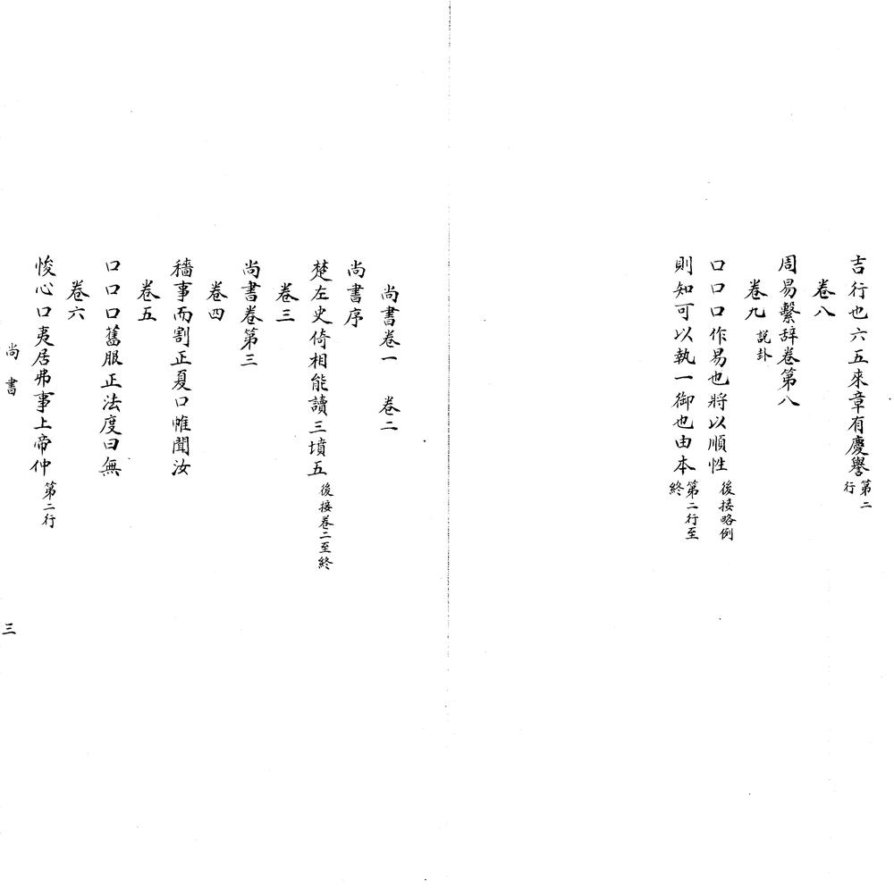 _类帖总目四卷__