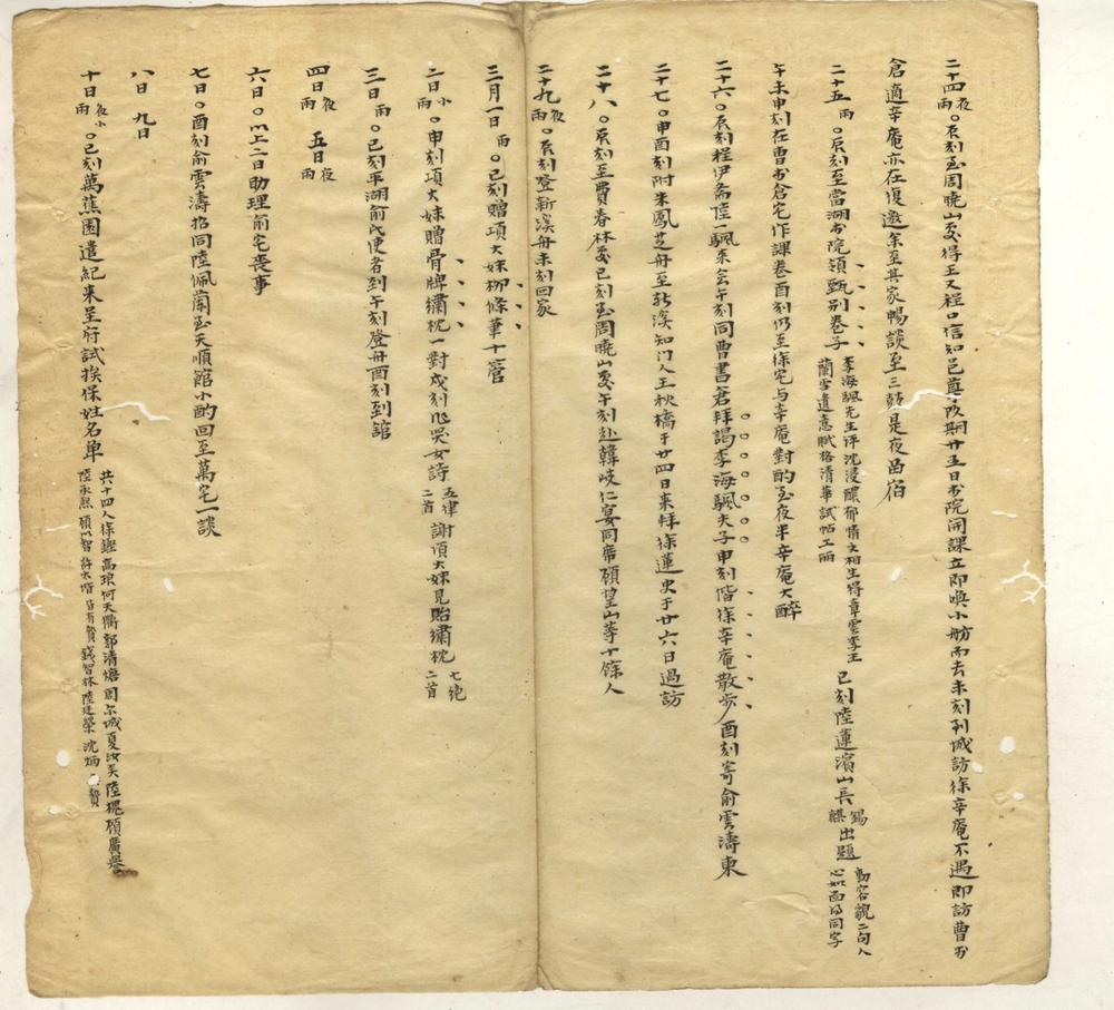 鹂声馆日志(一八七七—一八七九)三卷 鹂声馆日志(一八七七—一八七九)三卷