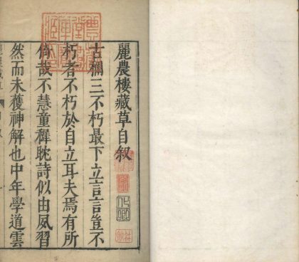 18801 丽农楼藏草二卷 1206192847 1