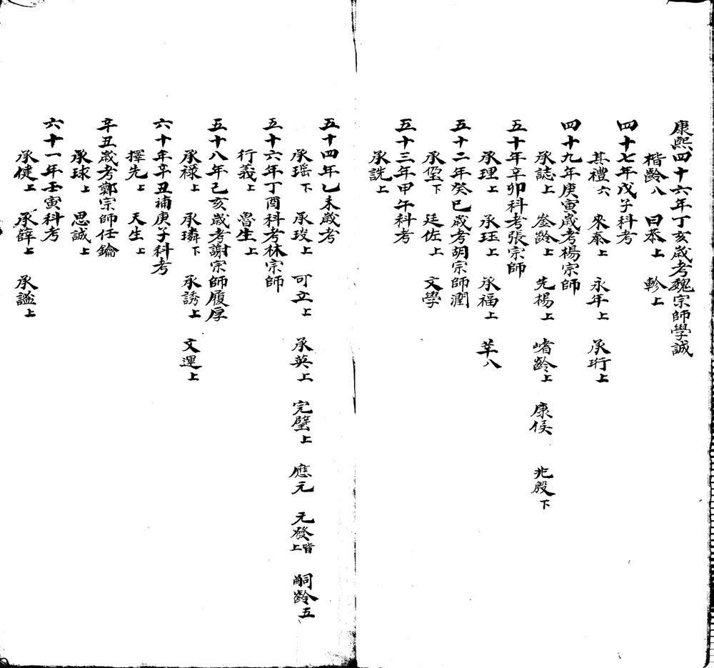 龙坦胡氏合族联芳谱一卷