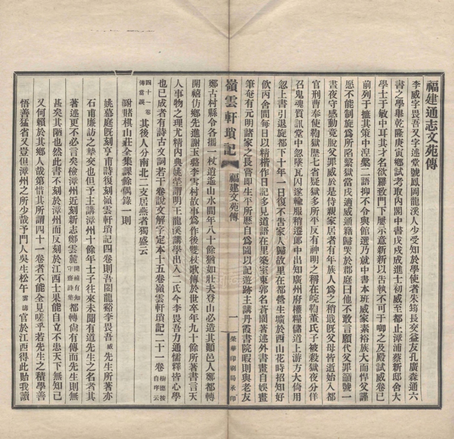 _嶺雲軒瑣記_四卷，續选一卷__