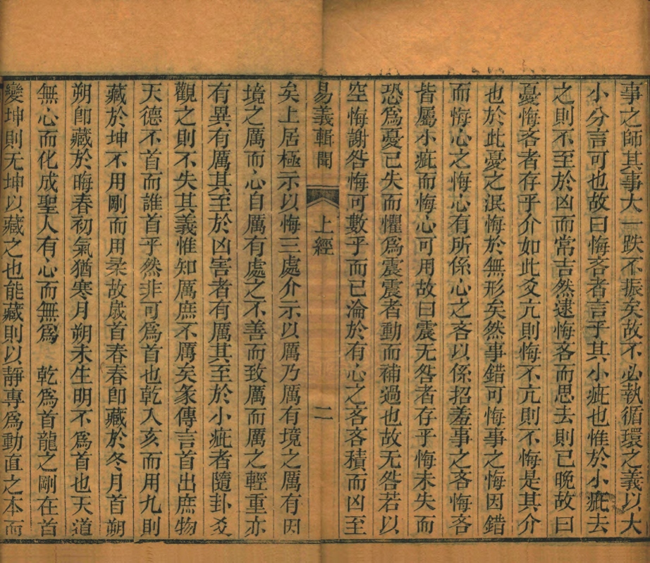 _易義輯聞_二卷__ _易義輯聞_二卷__