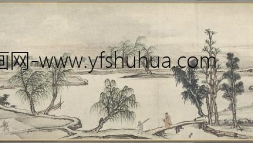 XX 孙克弘 销闲课图卷 阅耕 台北故宫博物院