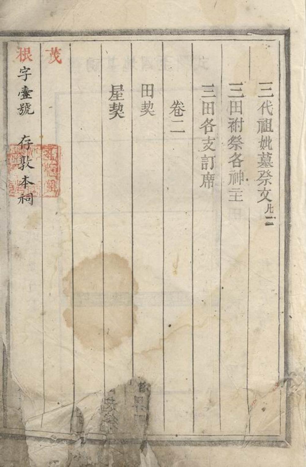 _三田李氏墓祀錄__