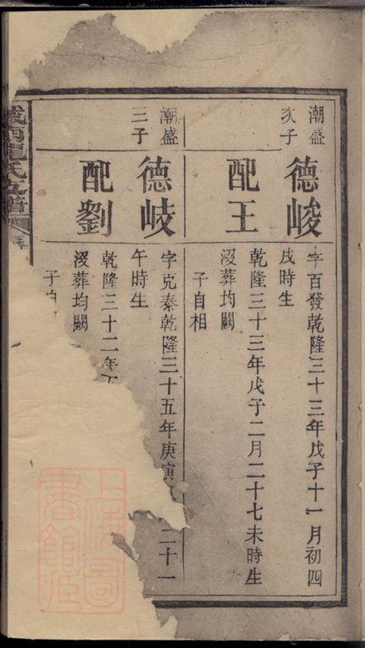 _上湘城南龍氏支譜__