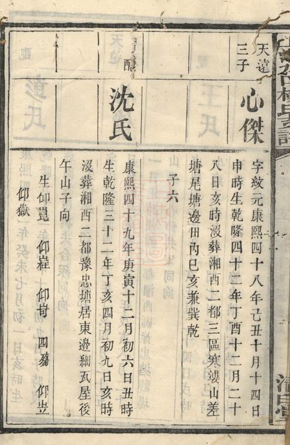 _上湘水口楊氏支譜__