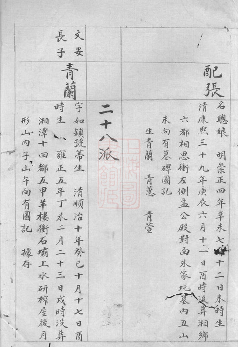 _中湘拗柴段氏五修族譜__