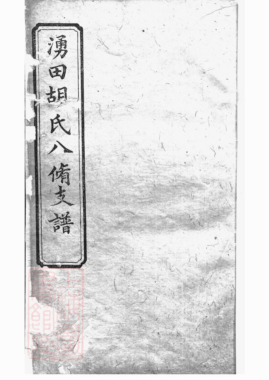 _中湘涌田胡氏八修族譜__