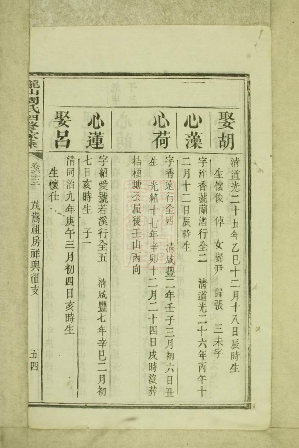 _中湘龍山周氏四修家乘 part __