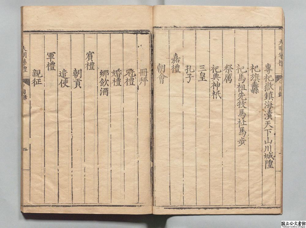 -大明集礼__