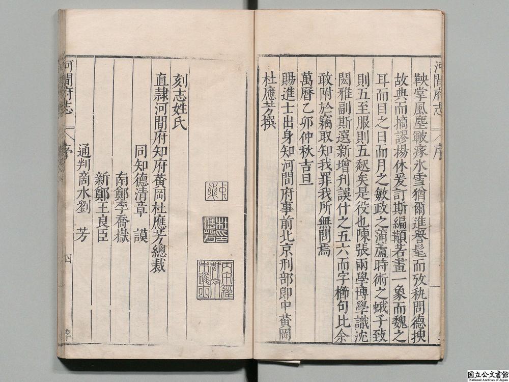 -河间府志__
