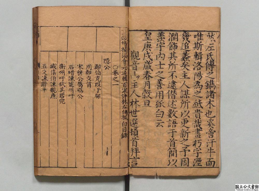 -重锓增补汤会元遴辑百家评林左传狐白__