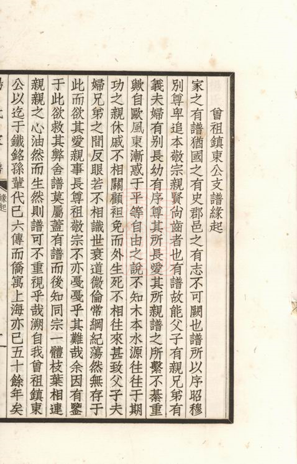 _南關楊公鎮東支譜__