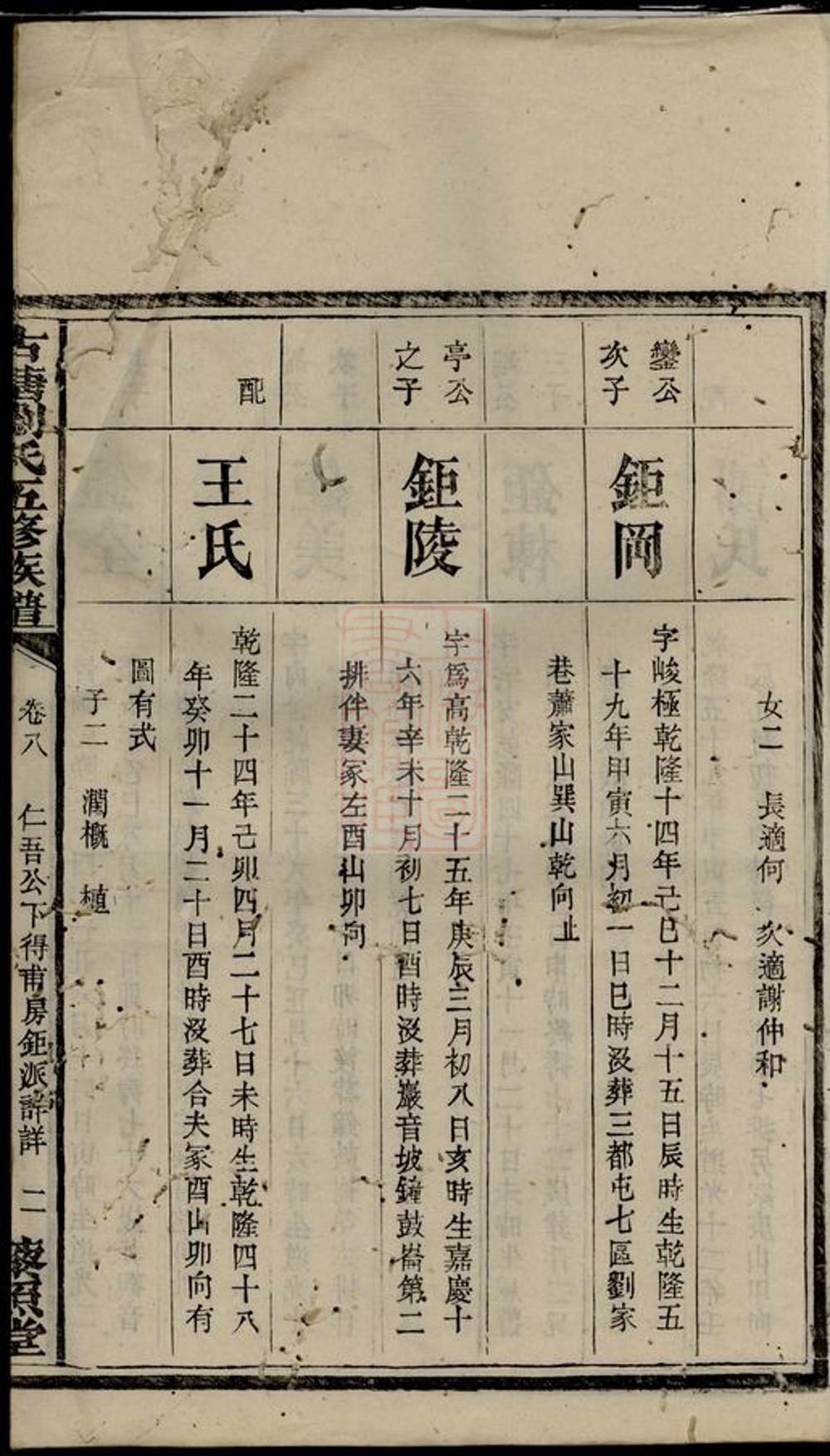 _古塘劉氏五修族譜__