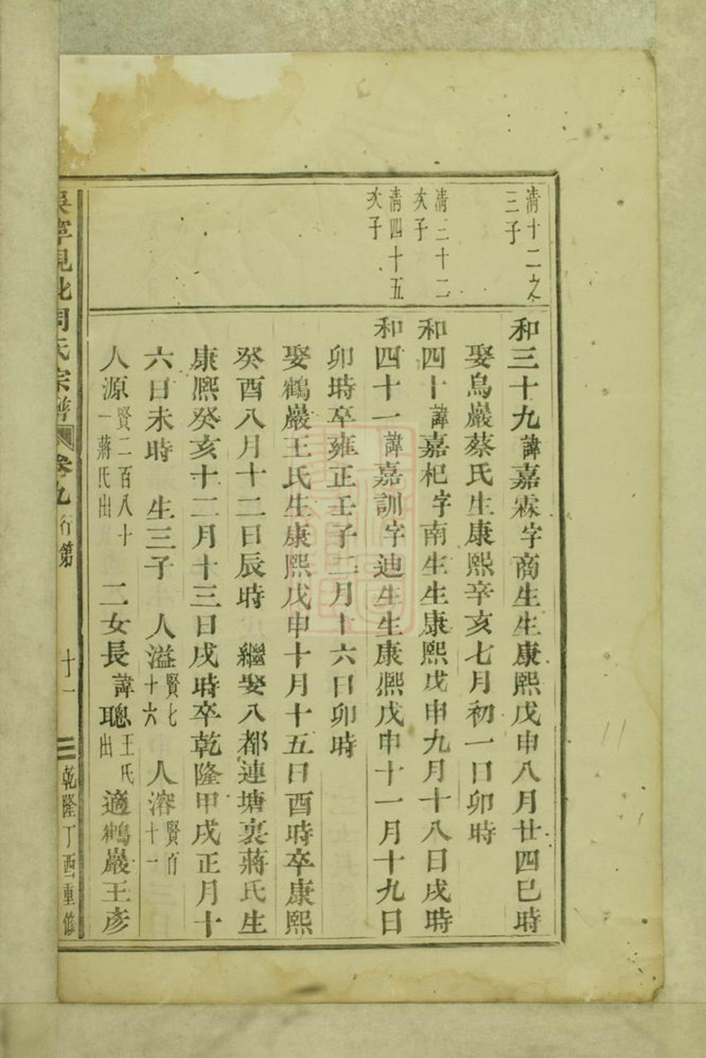 _吳寧峴北周氏宗譜 version part __