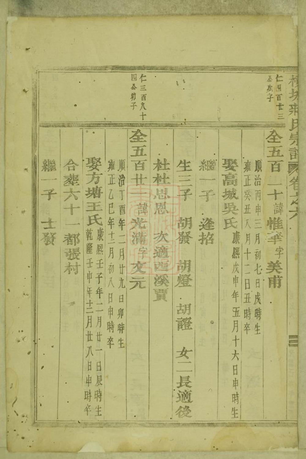_吳寧橫城蔣氏重修宗譜 part __