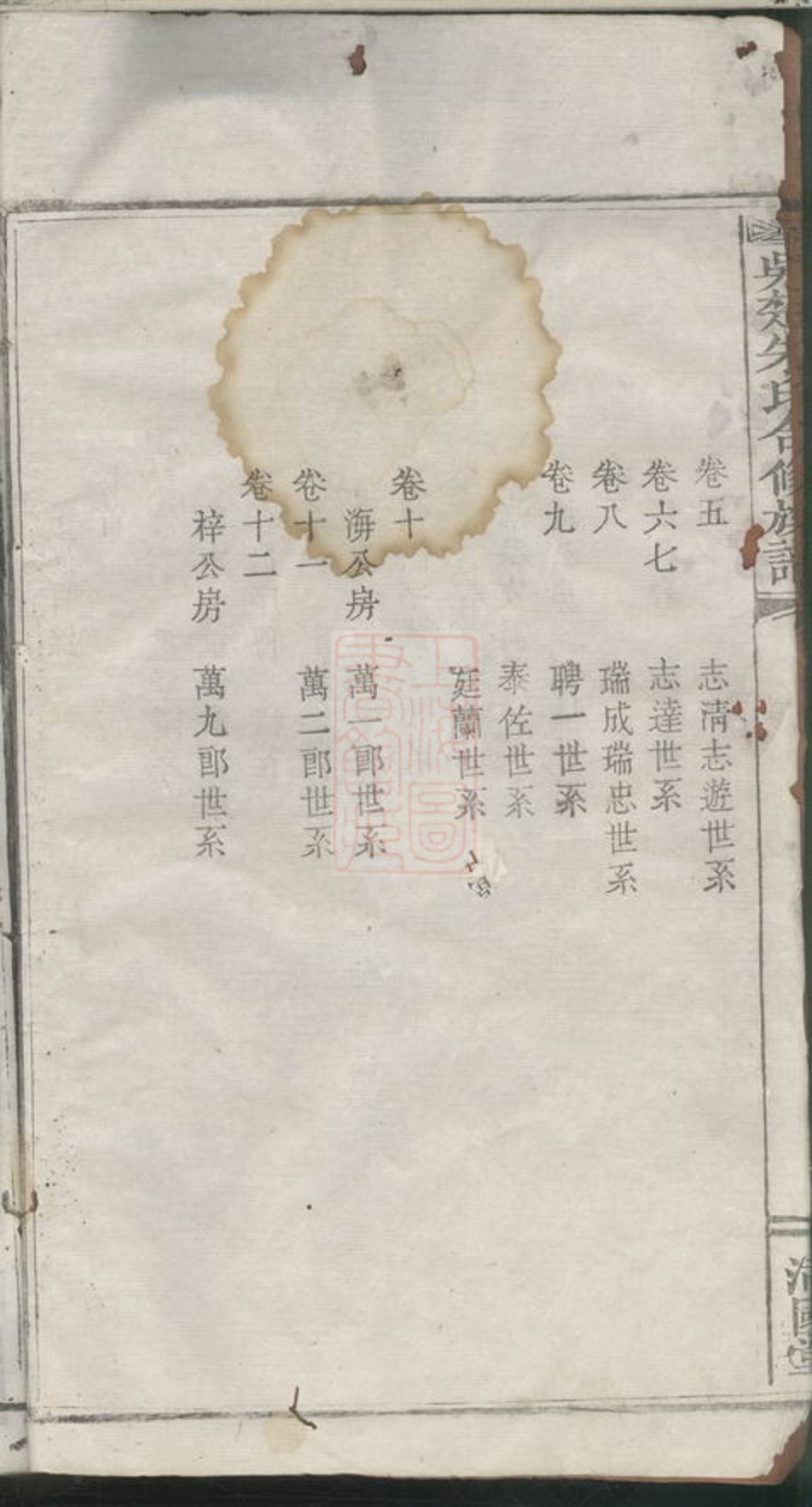_吳楚朱氏合修族譜__