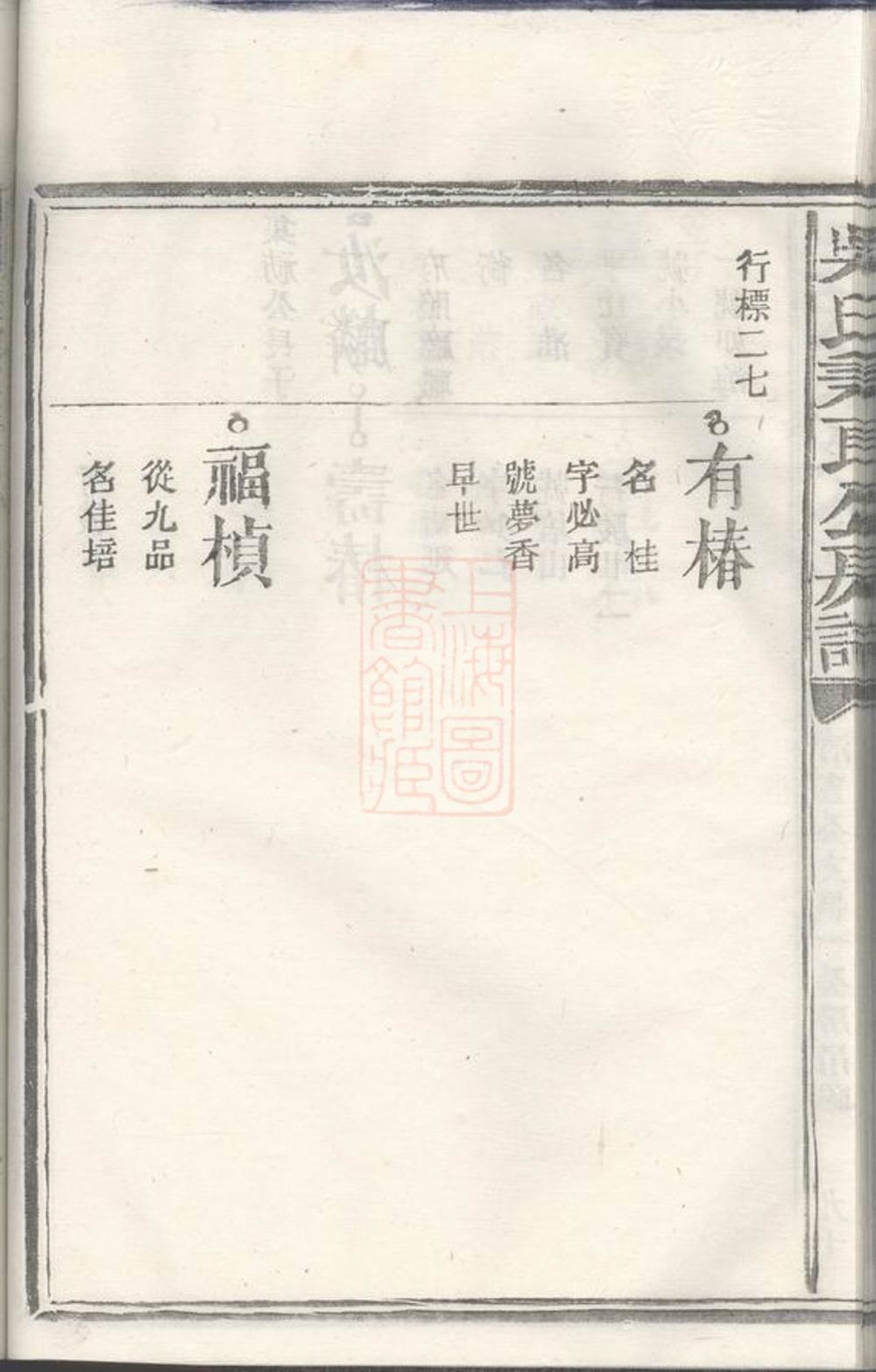 _吳氏秉良公六修房譜 part __