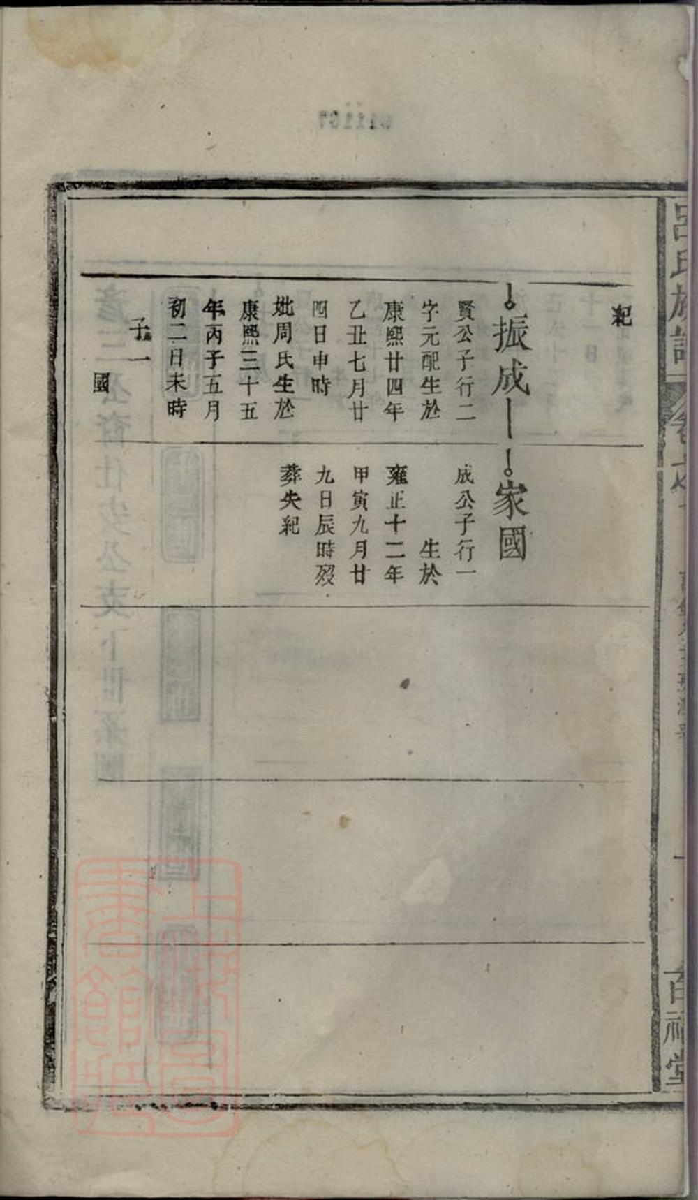 _呂氏宗譜 version __