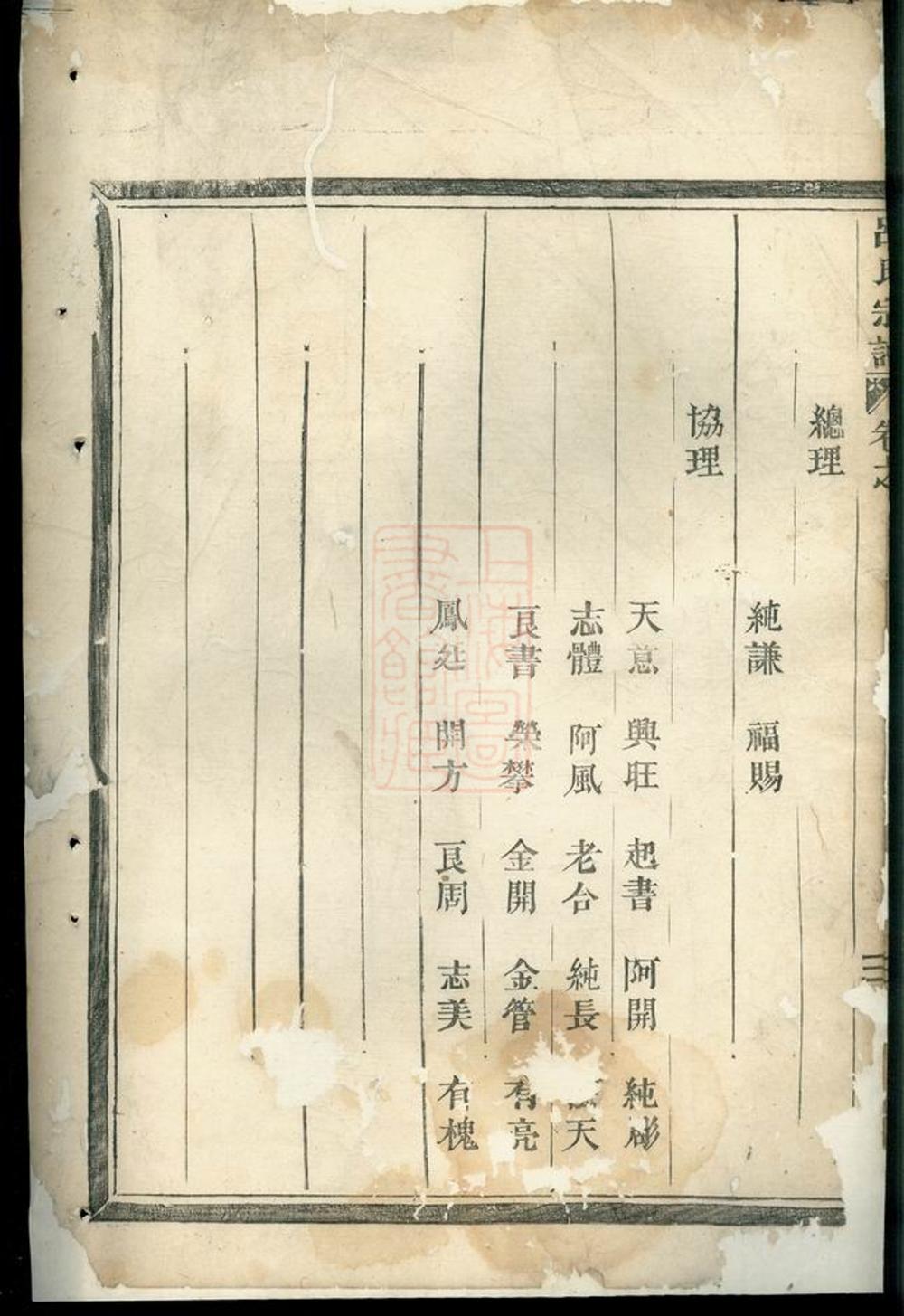 _呂氏宗譜 version __