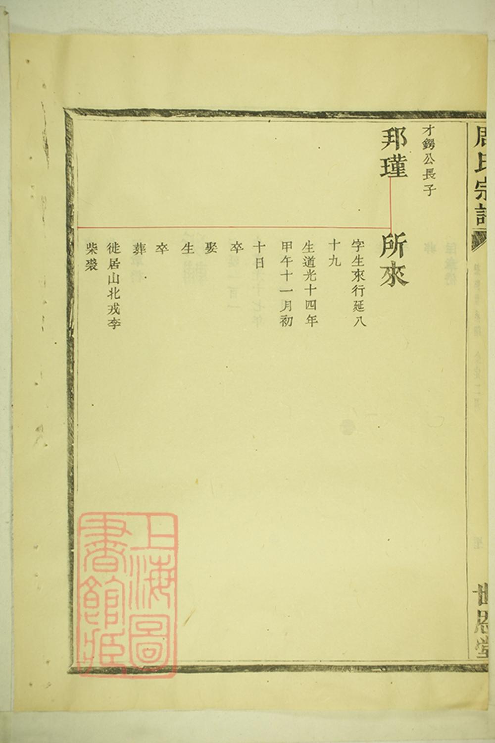_周氏宗譜 version part __
