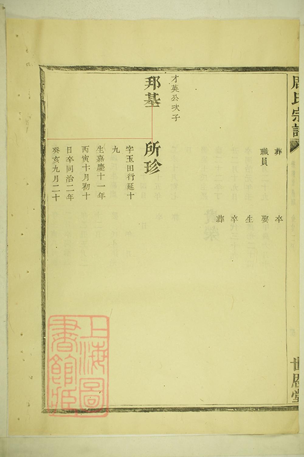 _周氏宗譜 version part __