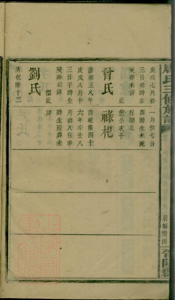 _唐氏三修族譜 version part __