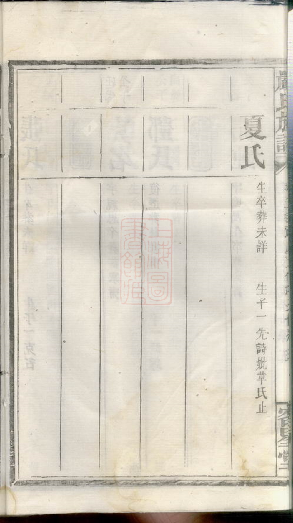 _嚴氏族譜 version part __