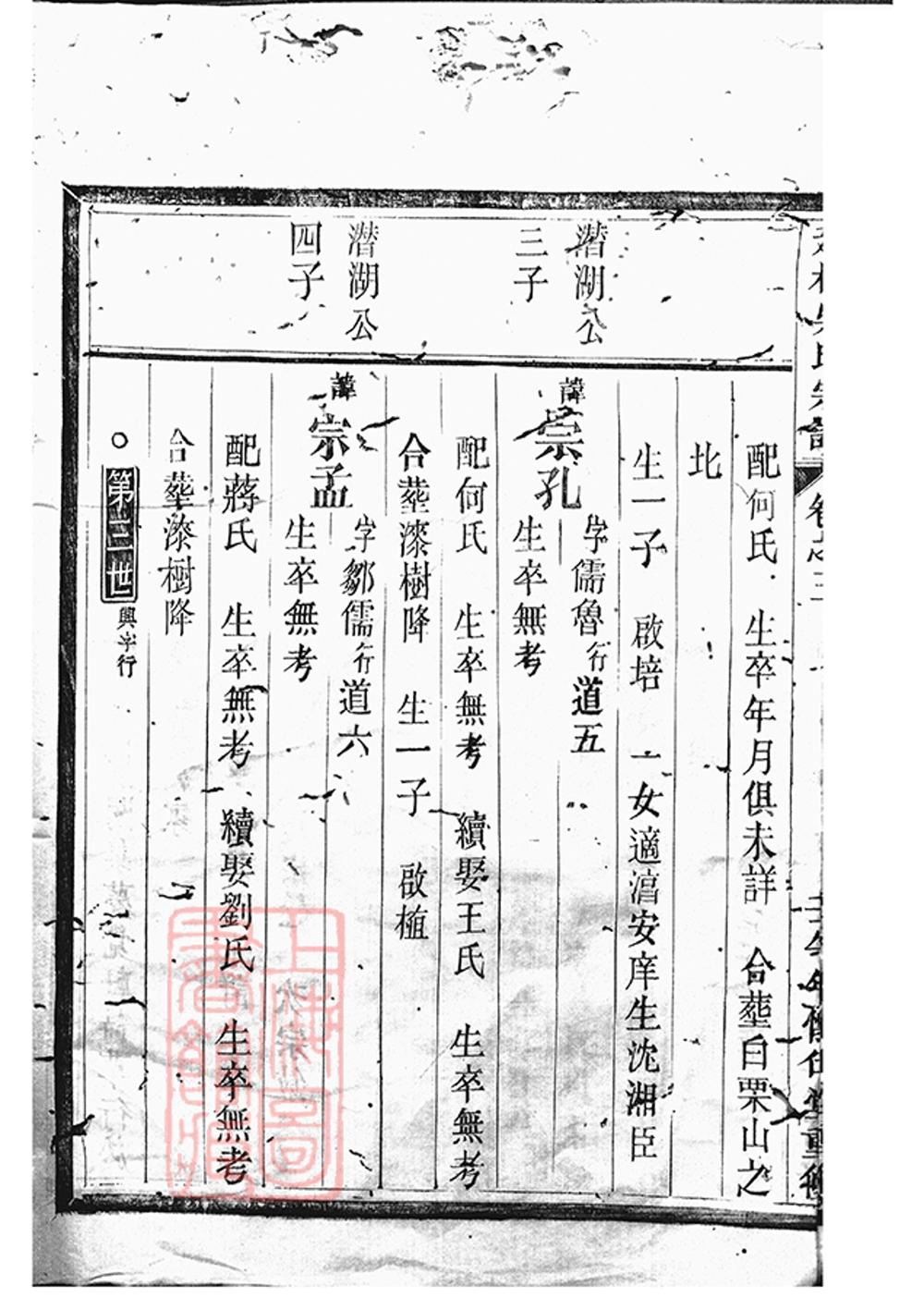 _嚴陵建桐溪西宦堂九保吳氏宗譜 part __