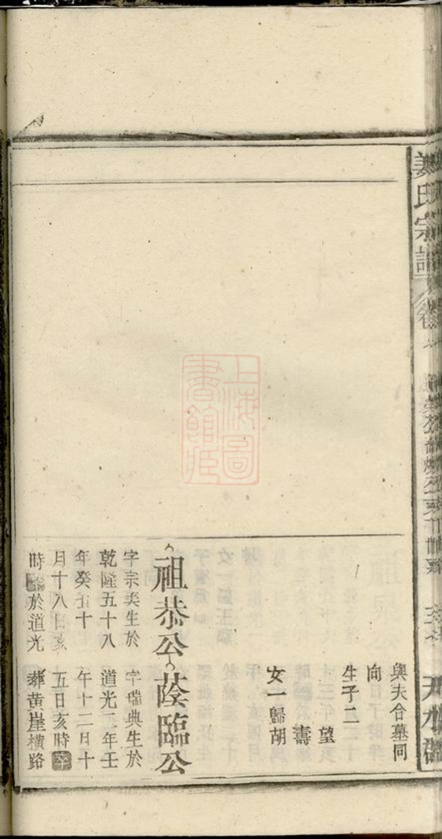 _姜氏宗譜 version part __