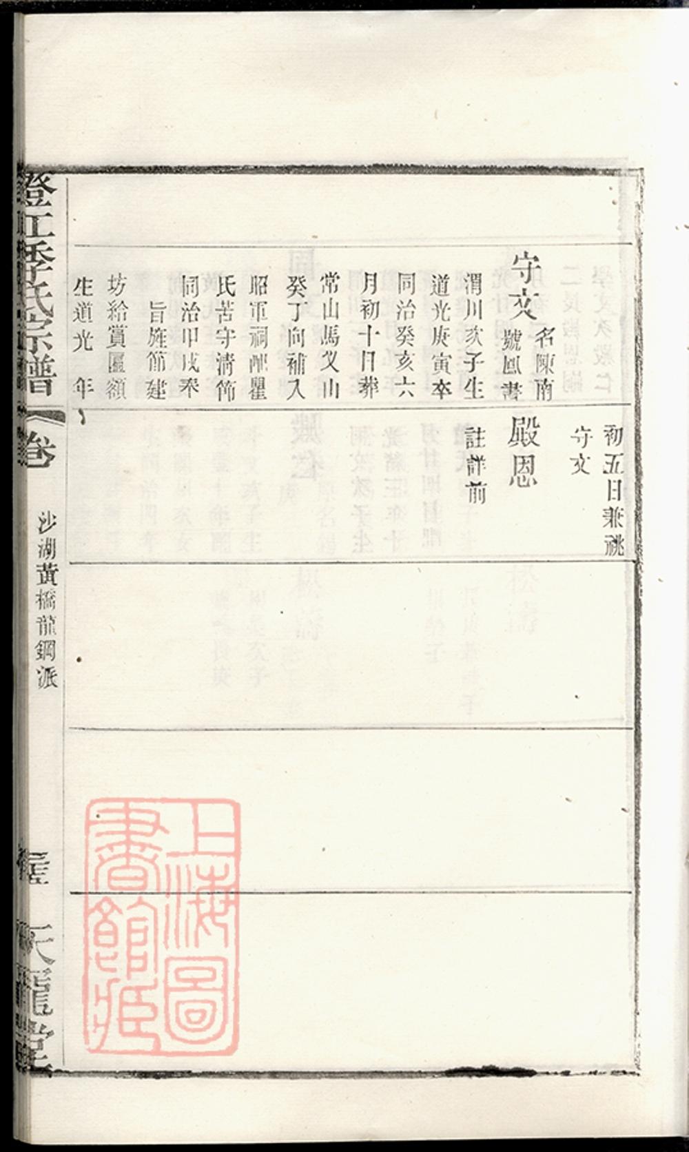 _季氏續修宗譜 part __