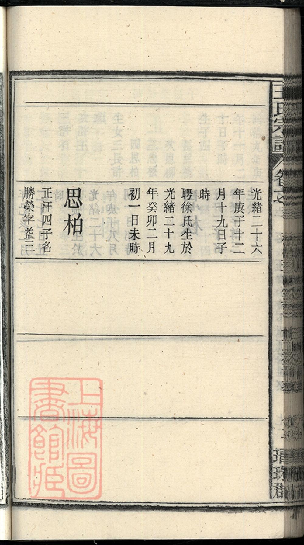 _宿松縣王氏宗譜 part __