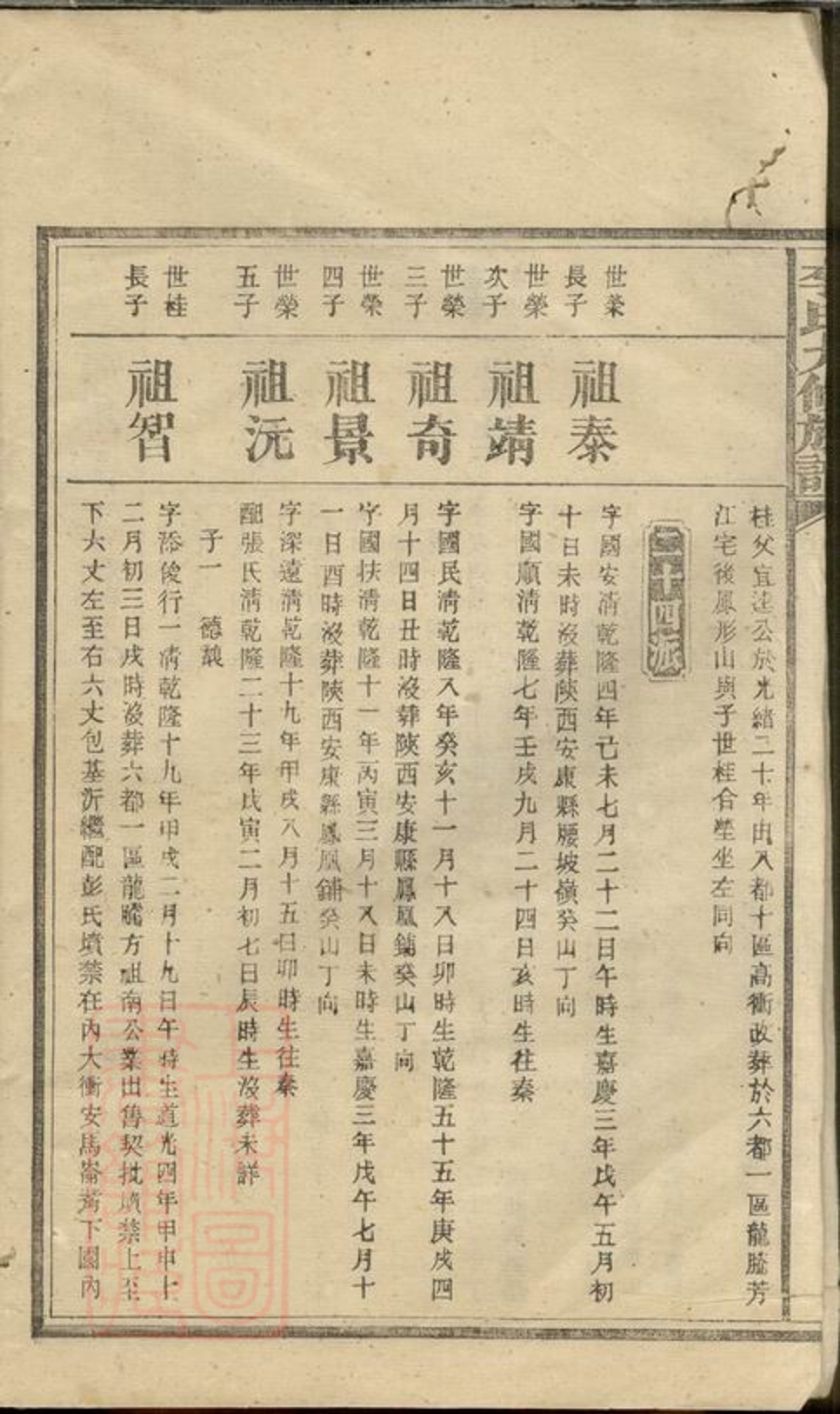_寧鄉東城李氏九修族譜__