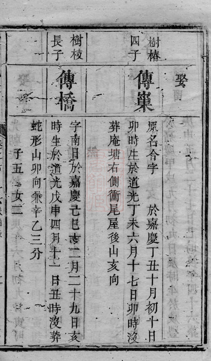 _岱頭劉氏三修房譜__